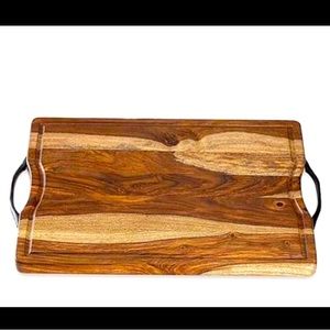 Real Simple® Sheesham Wood Cutting/Serving Board